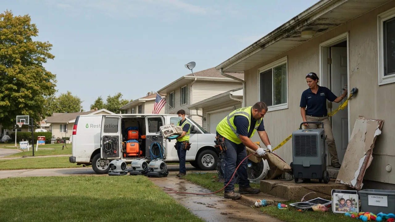 Water Damage Restoration in Watertown, SD near me